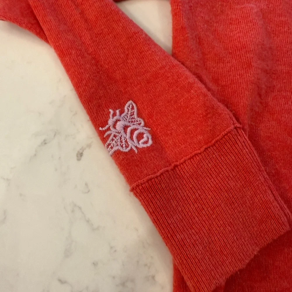Sundance Red Floral Heart Sweater - Picture 5 of 6